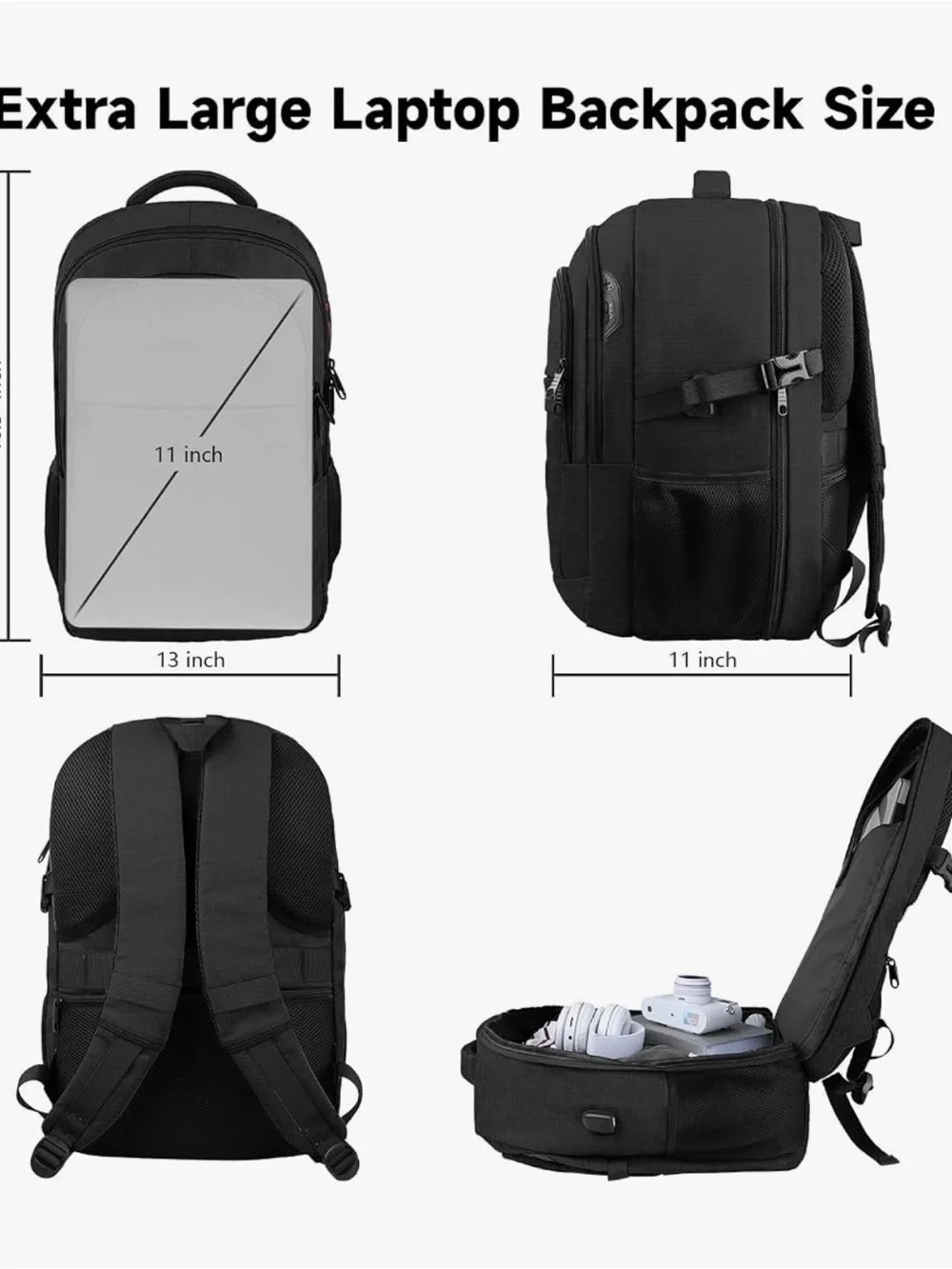 Lapsouno 17 Inch Laptop Backpack with USB Port